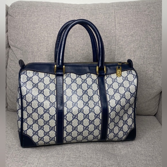 Gucci Handbags - Authentic Gucci Monogram Boston Handbag